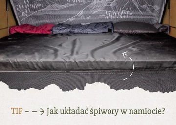 OFFLANDER namiot dachowy Fold 2 SAND