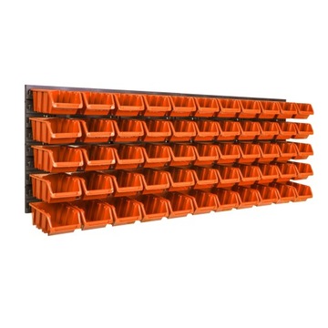 Tablica narzędzia 115 x 39 cm ścianka garaż 55 kuwet regał magazyn warsztat