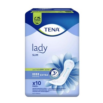 Podpaski higieniczne TENA Lady Slim Extra 10szt x6