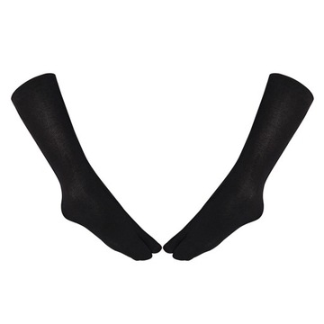 Sandal Socks Tabi Split 2 Toe Socks for Black