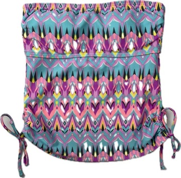 Bluzka kąpielowa tankini top wielokolorowa wzorzysta ARIZONA r. M