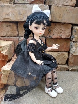 СТИЛИЗИРОВАННАЯ BJD СРЕДА АДДАМС КУКЛА 30см доставка из Польши