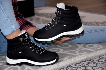 УТЕПЛЕННЫЕ ЗИМНИЕ ОБУВИ ТРЕККИНГОВЫЕ ГОРНЫЕ ТРЕККИНГОВЫЕ ТРЕЙПЕРЫ HR BL