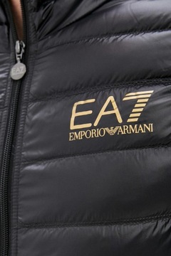 EMPORIO ARMANI EA7 męski bezrękawnik puchowy kamizelka BLACK GOLD roz. XL