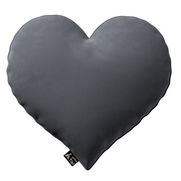 Подушка Типи Сердце Желтая - Бархат