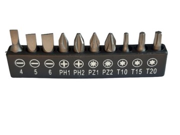 НАБОР БИТ 16шт. АДАПТЕР ДЛЯ УДЛИНИТЕЛЕЙ БИТ ДЛЯ ОТВЕРТОК ДРЕЛ