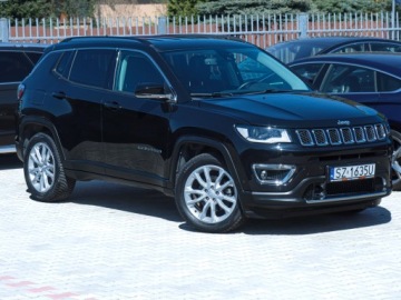Jeep Compass II SUV Facelifting 1.3 GSE T4 150KM 2021 Jeep Compass 150ps Limited Keyles Skóra Blis Kamera Sam Parkuje 230V DAB 18, zdjęcie 4