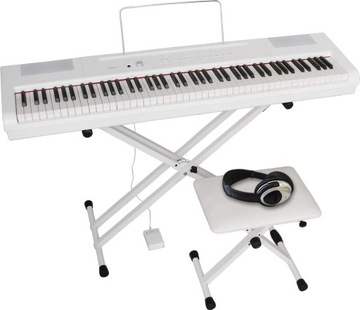 Artesia PA-88H +STATYW ŁAWKA Białe PIANINO CYFROWE