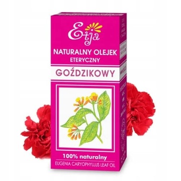 ETJA eteryczny olejek Goździkowy 100% natura 10 ml