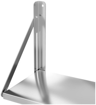 Складная стальная настенная полка для общественного питания