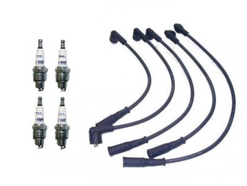 Przewody kable zapłonowe swiece Skoda 100 105 120 39G