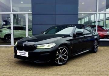 BMW Seria 5 G30-G31 Limuzyna 530i 252KM 2020 BMW Seria 5 2.0 PB 252KM AT XDRIVE M Sport FV23 Salon PL Serwis ASO Gwaran, zdjęcie 1