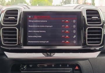 Citroen C5 Aircross I SUV Facelifting 1.2 PureTech 131KM 2023 Citroen C5 Aircross 1.2 130KM Shine AT8 Kamera Mirrorlink LED SerwisASO Sa, zdjęcie 19