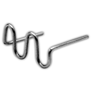 Скобы пластиковые 0,8мм Тип А большая волна 500 шт.