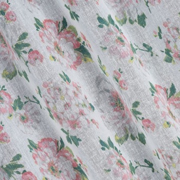 ЭМИ ШТОРА, БЕЛАЯ, ПИОН, С ЛЮСНЫМИ, 140х250