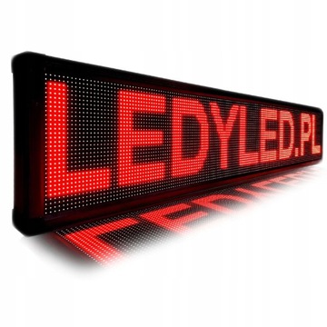 Reklama LED Tablica 168 x 40 cm wyświetlacz ekran