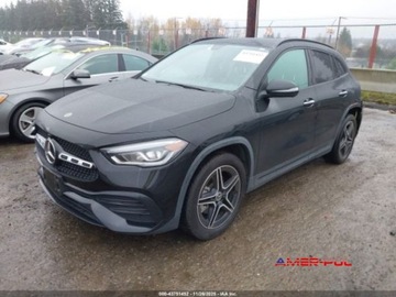 Mercedes GLA II 2021 Mercedes-Benz GLA 2021 r., 2,0L 250 4 MATIC 2.0 Benzyna 221KM