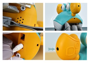 Ползающий краб со звуком и светом Ходячий сбежавший краб