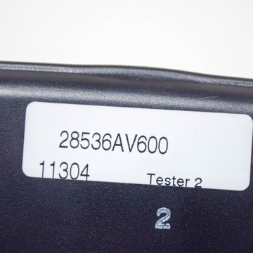 28536-AV600 SENZOR DEŠTĚ NISSAN PRIME P12 2.2 DCI 102KW