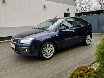 Ford Focus II Hatchback 5d 2.0 Duratec 145KM 2005 Ford Focus 2.0 16v 145KM Klimatr Xenony Skóra Alu, zdjęcie 9