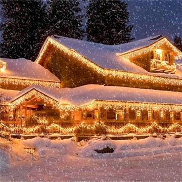 СВЕТОДИОДНЫЕ СВЕТОВЫЕ ЗАНАВЕСЫ, РОЖДЕСТВЕНСКИЕ ОГНИ ДЛЯ ОКОН, ВНУТРЕННИЕ И НАРУЖНЫЕ 3X3