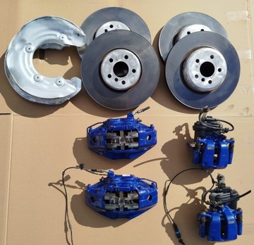 SWAP ZACISKI TARCZE HAMULCOWE OSŁONY BMW X3 G01 X4 G02 M-PAKIET