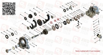 Комплект сцепления (подходит для BMW ATC35L ATC45L/Hyundai ATC/Maserati ATC)