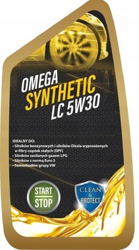 POLSKI OLEJ Omega SYNTHETIC LC 5W30 5L