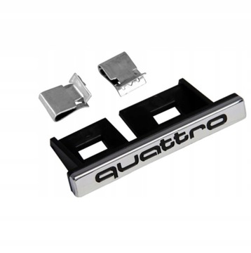 QUATTRO AUDI Emblemat na grill NOWY