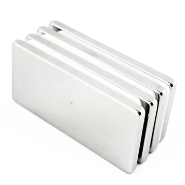 MAGNES NEODYMOWY PŁYTKOWY 42x20x3 KOMPLET 4 SZTUKI
