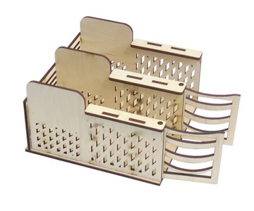 СТАБИЛЬНАЯ ДВОЙНАЯ КОРОБКА ДЛЯ ФИГУРОК ЛОШАДЕЙ KQ62