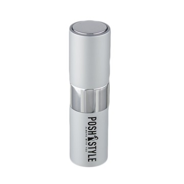 Atomizer podróżny do perfum fiolka 15ml srebrny