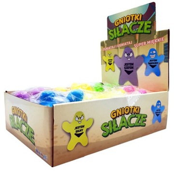 ГНИОТЕК СИЛЬНЫЙ БОСС с надписью АНТИ-СТРЕСС СКВИШИ