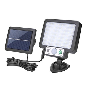 LED lampa słoneczna zewnętrzny czujnik ruchu ścian