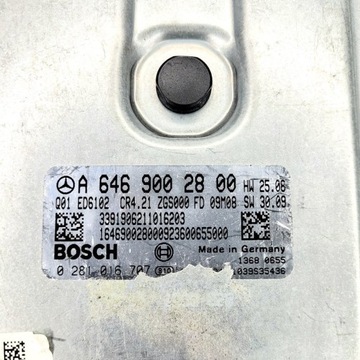 JEDNOTKA ŘÍZENÍ MOTORU MERCEDES A6469002800