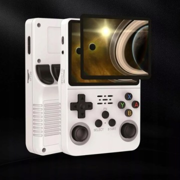 ПОРТАТИВНАЯ РЕТРО МОБИЛЬНАЯ ИГРОВАЯ КОНСОЛЬ 15000 ИГР LINUX 64GB GAMEBOY БЕЛЫЙ