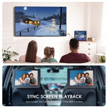 ПОРТАТИВНЫЙ АВТОМОБИЛЬНЫЙ DVD-ПЛЕЕР 15,6 ДЮЙМА