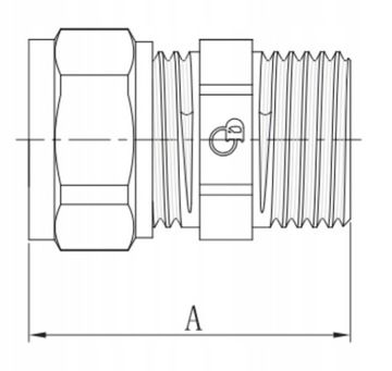 Mufa Mufka Muts Funder Pex Alupex доверил 16 x 1/2 '' Gz Men