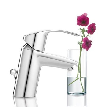 Grohe EUROSMART хромированный смеситель для умывальника