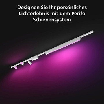 PHILIPS Hue White Color Ambiance Perifo 3 Spoty Lightbar, Alexa Compatible
