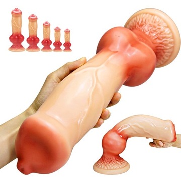 Realistyczne pies dildo ogromne psie psa XXL