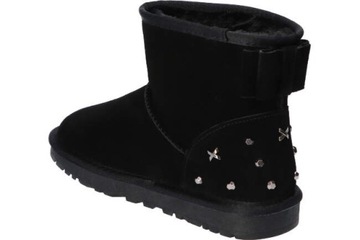 5873-3 СНЕЖНЫЕ БОТИНКИ EMU ЗИМНЯЯ ОБУВЬ КОЖАНЫЙ МЕХ 41