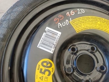 Audi A3 8V 16-20 Запасное колесо T125/70R18 LingLong 2019 США
