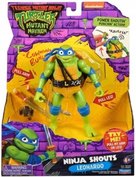 Wojownicze Żółwie Ninja figurna Leonardo 14cm