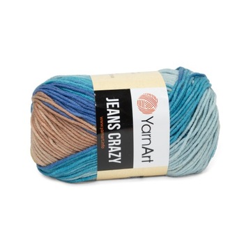 50g włóczka YarnArt Jeans Crazy 8207