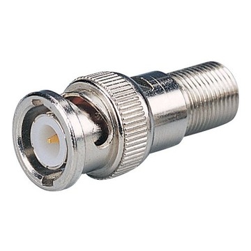 Adapter złącze gniazdo typu F na Wtyk BNC