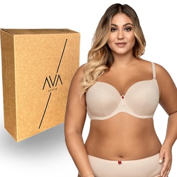 Ava Biustonosz Usztywniany AV 1263 Beżowy 75K