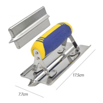 Угловой шпатель, штукатурный инструмент с