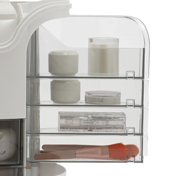 Ящик для хранения белой косметики