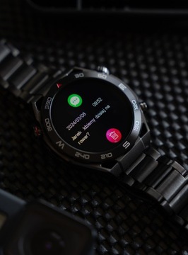 SMARTWATCH ZEGAREK CIŚNIENIOMIERZ EKG GLUKOZA GLIKEMIA HRV ROZMOWY MENU PL